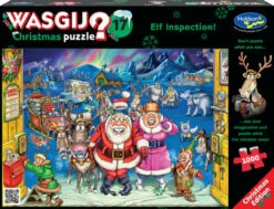 Wasgij? Christmas Puzzle #17 - Elf Inspection! 1000 Piece