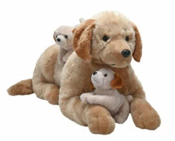 Cuddlekins Jumbo Mom Puppies Golden Retriever