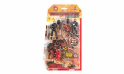 Firefighters - 3 Figures And Accessories Hydrant 1:18