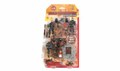 Firefighters - 3 Figures And Accessories Wall 1:18