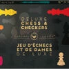 Legacy Classics Deluxe Chess & Checkers Set