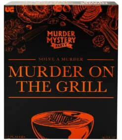 A Murder On The Grill Murder Mystery Party Game