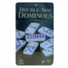 Cardinal Classic Double-Nine Coloured Dominoes In A Tin