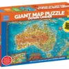 Blue Opal - Giant Map Down Under Puzzle