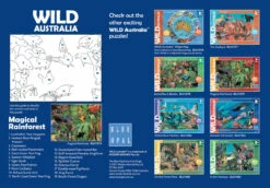 Bopal Wild Aust Magical Rainforest Puzzle 150pce