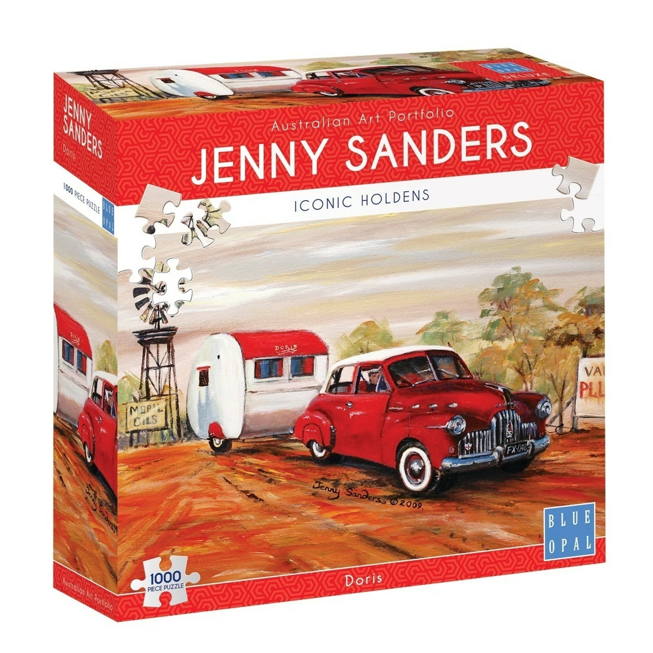 Blue Opal Jenny Sanders - Doris 1000 Pce Puzzle