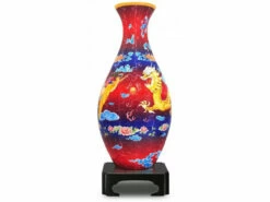 3D Puzzle Vase 160pc - The Dragon And The Phoenix