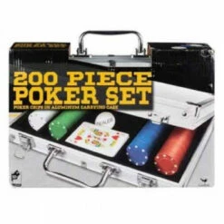200 Piece Poker Set In Aluminium Case