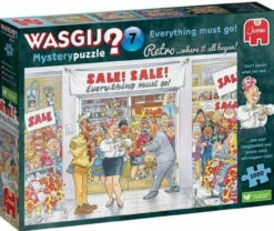 Wasgij? Retro Mystery #7 - Everything Must Go Puzzle 1000 Pc
