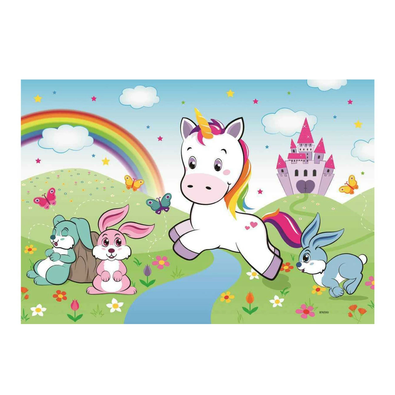 Ravensburger - Fairytale Unicorn Puzzle 2 X 24pce - Image 2