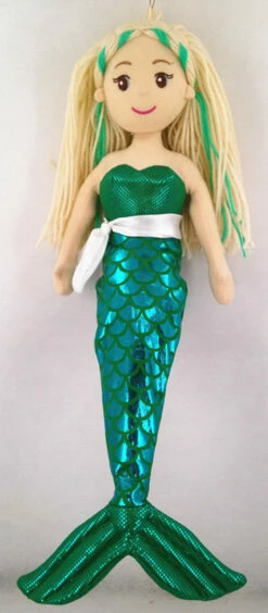 45cm Dark Green Zara Mermaid