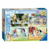 Ravensburger - Bluey Gotta Be Done! 4 X 42 Piece Puzzles