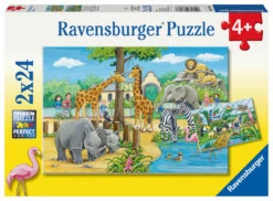 Ravensburger - Welcome To The Zoo Puzzle 3 X 49 Pce