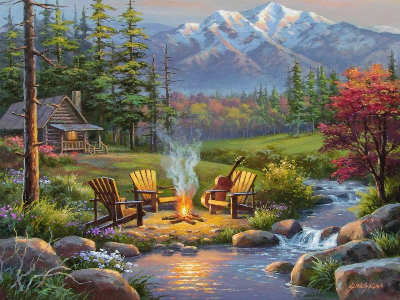 Ravensburger - Riverside Livingroom 750 Pce Large Format - Image 2