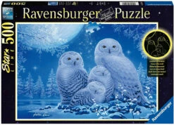 Ravensburger - Owls In The Moonlight Starline Puzzle 500 Pce