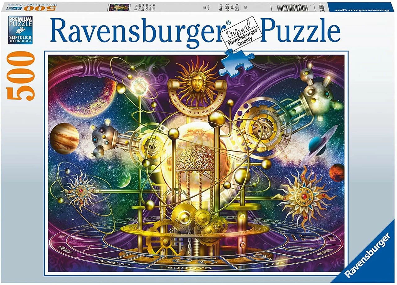 Ravensburger - Golden Solar System Puzzle 500 Piece