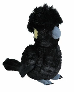 Cuddlekins Yellow Tail Black Cockatoo