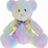 Plush Bear Charlie Pastel Rainbow