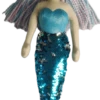 45cm Taylor Flip Sequined Blue Mermaid