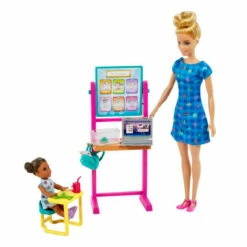 Barbie Careers Doll & Playset - Preschool Teacher Blonde