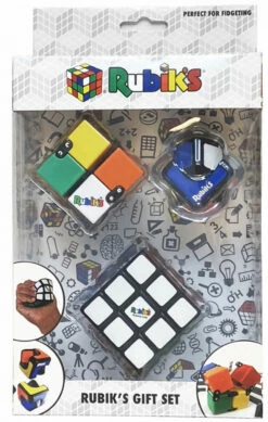Rubiks Gift Set Squishy Cube Infinity Cube & Spind Cublet
