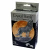 3d Black Wolf Crystal Puzzle