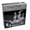 3d Clear Pirate Ship Crystal